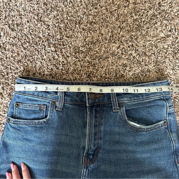 Bershka Denim Cropped Jeans size 4 - Picture 5 of 9